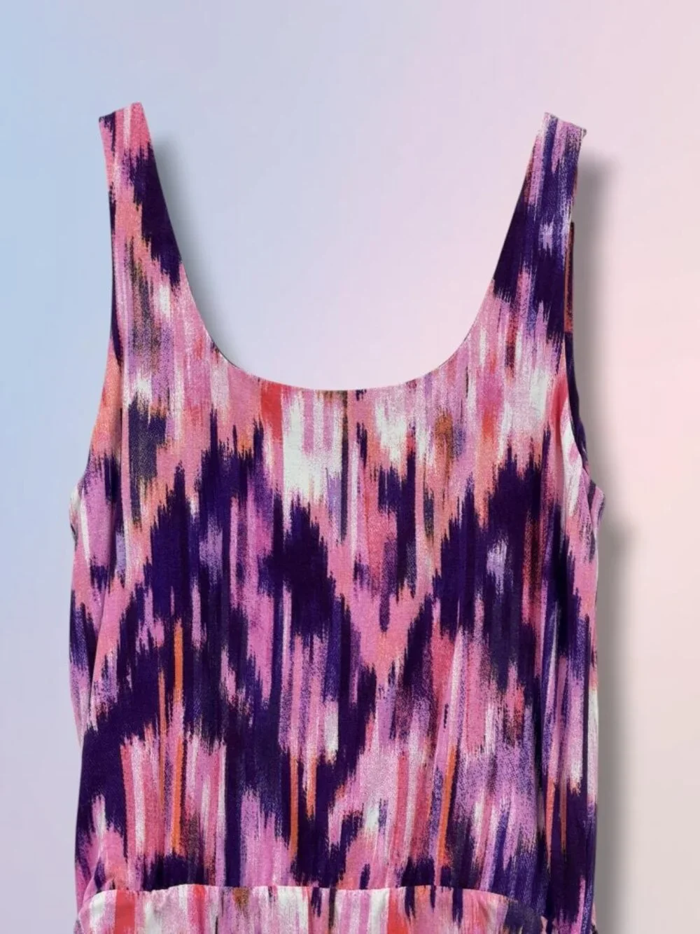 Tart Collections NWT Purple & Pink Ruched Side Bodycon Midi Dress S